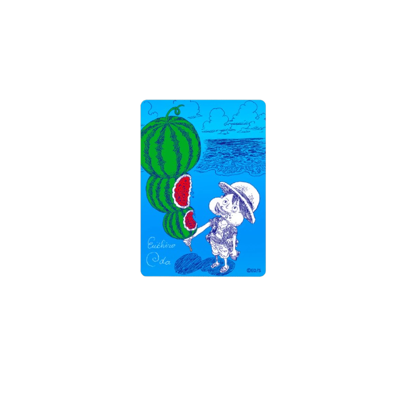 One Piece – Carte Luffy Pastèque Nastucomi 2026 (Carte Promo)